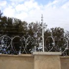 Electric fence in...