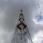Tower erected and...